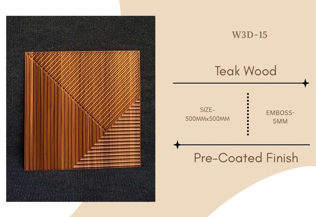 Teak Wood W3D-15