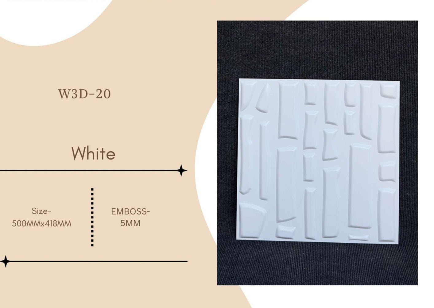 White W3D-20