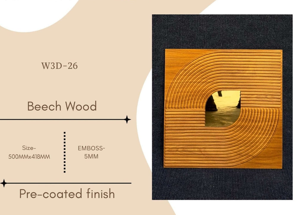 Beech Wood W3D-26