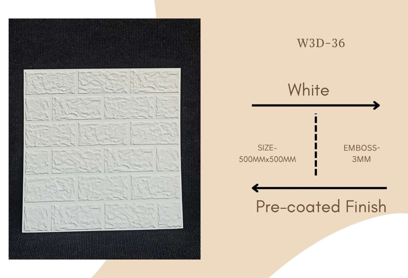 White W3D-36